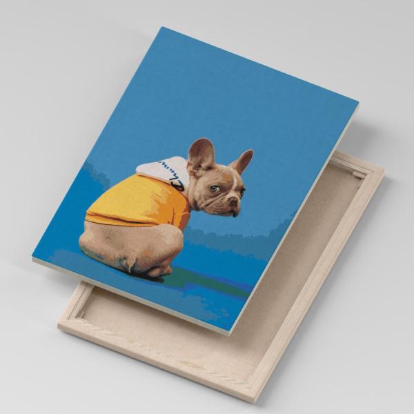 Paintings with dogs